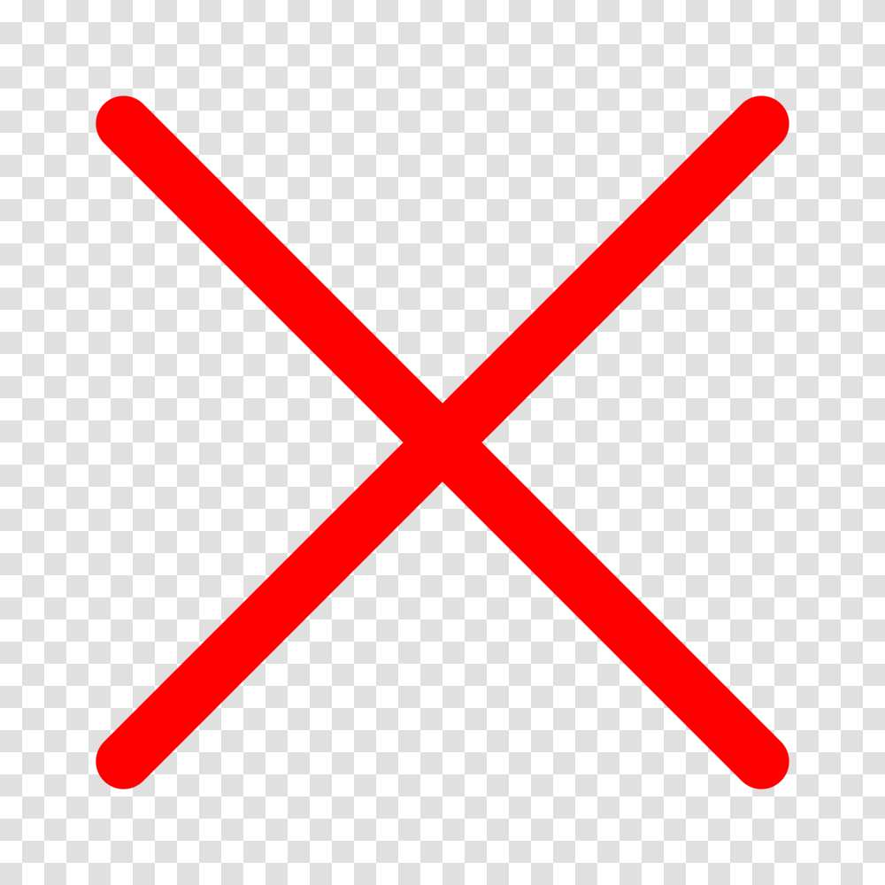 Free Red X Mark Background Cross Icon, Symbol, Scissors, Blade, Weapon Transparent Png