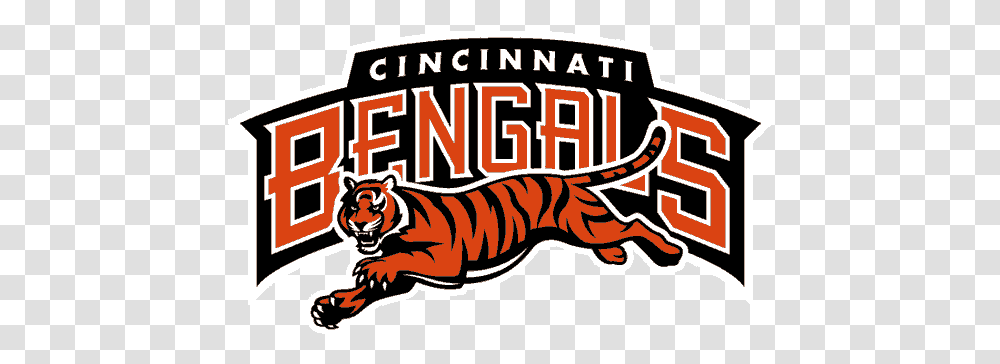 Free Reds Clipart Download Clip Art Cincinnati Bengals Old Logo, Label, Text, Wildlife, Animal Transparent Png