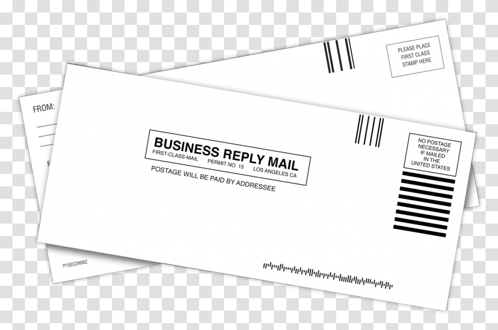 Free Return Mail Tracking Paper, Business Card, Envelope Transparent Png