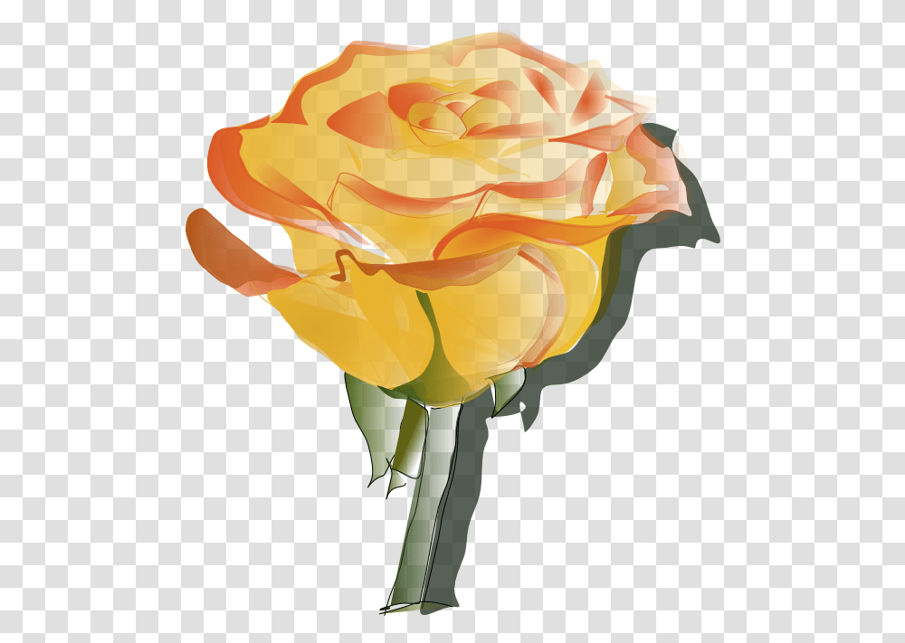 Free Rose Clipart Animations And Vectors Yellow Rose Tattoo Designs, Plant, Flower, Blossom, Petal Transparent Png