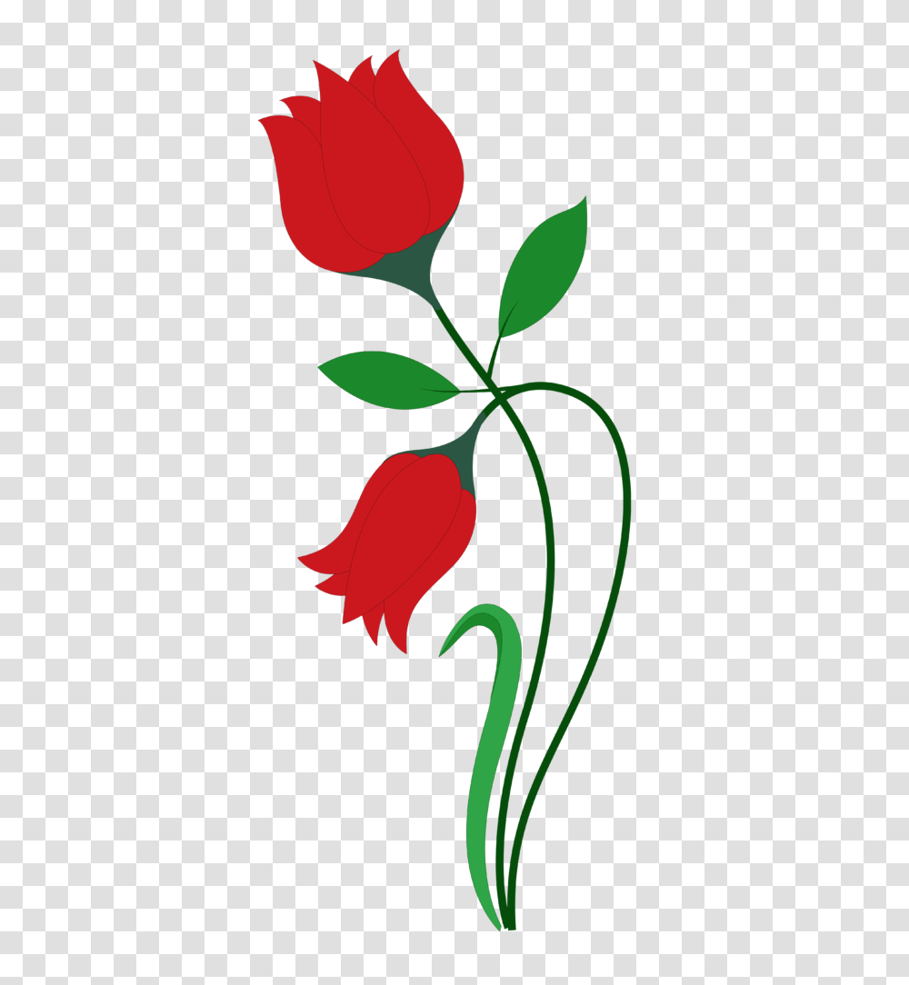 Free Rose Flower Vector Image Vector Clipart, Leaf, Plant, Green, Blossom Transparent Png