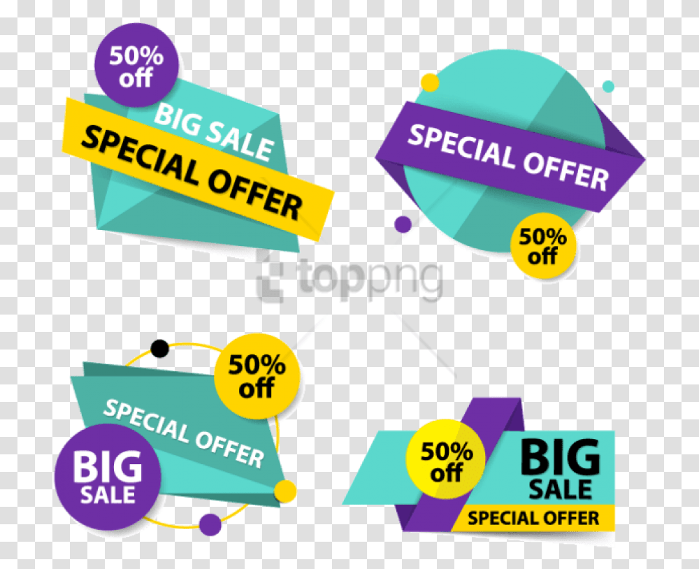 Free Sale Flyer Images Special Offer, Word, Label, Paper Transparent Png
