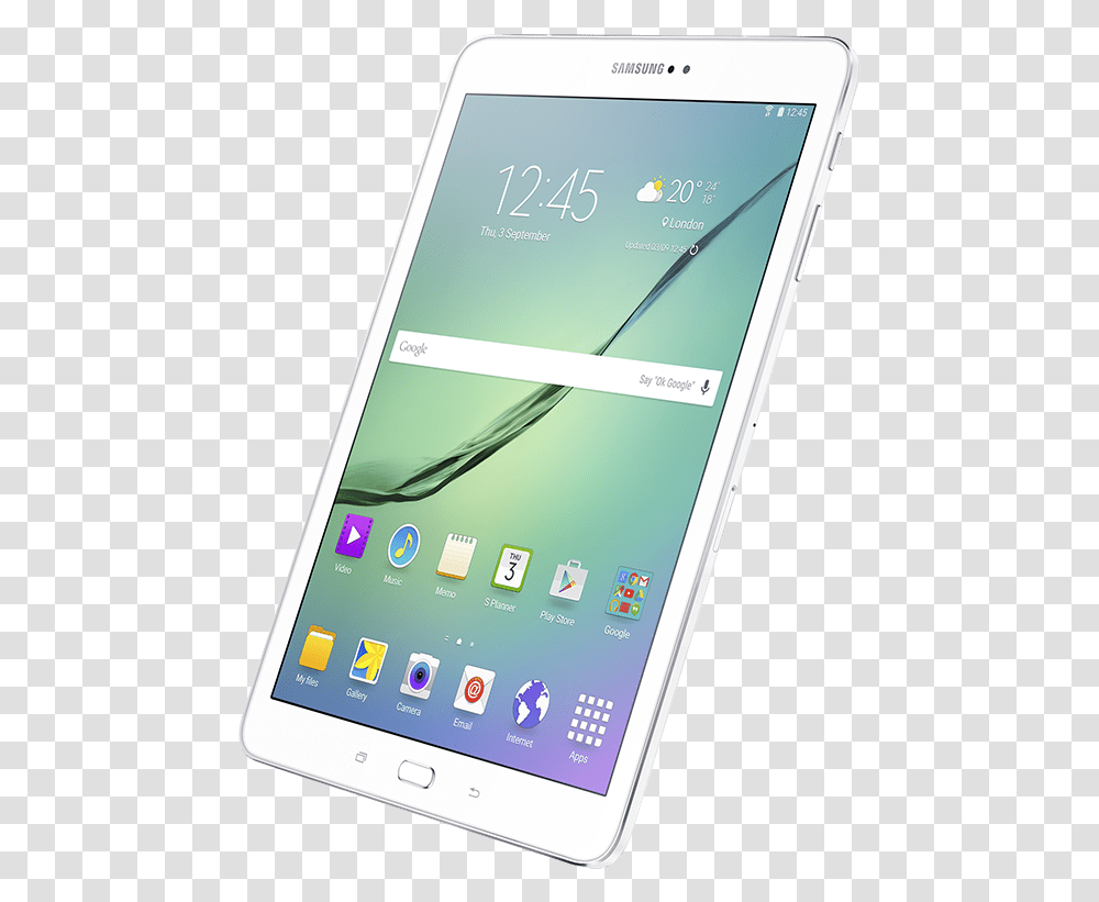 Free Samsung Tablet White Samsung Galaxy Tab S2 9.7 Lte T, Mobile Phone, Electronics, Cell Phone, Computer Transparent Png
