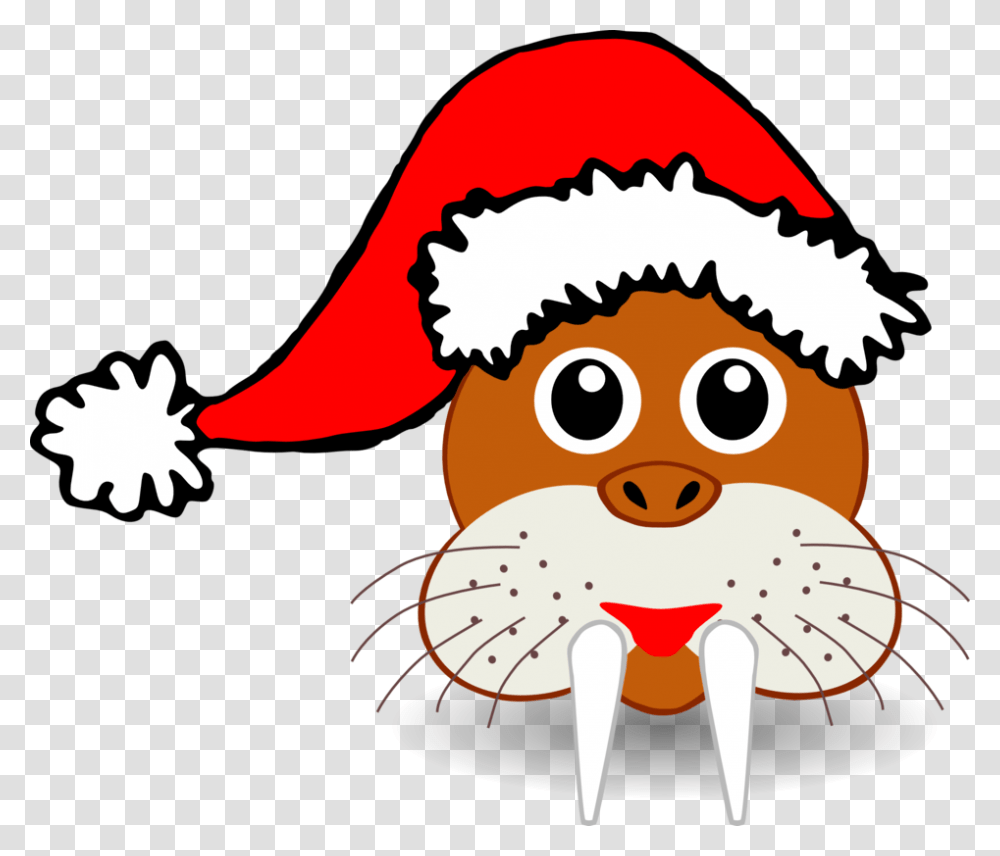 Free Santa Claus Clipart, Animal, Mammal, Sea Life, Mole Transparent Png