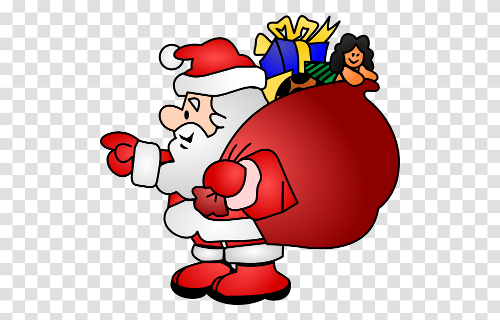 Free Santa Claus Clipart, Food, Plant, Super Mario Transparent Png