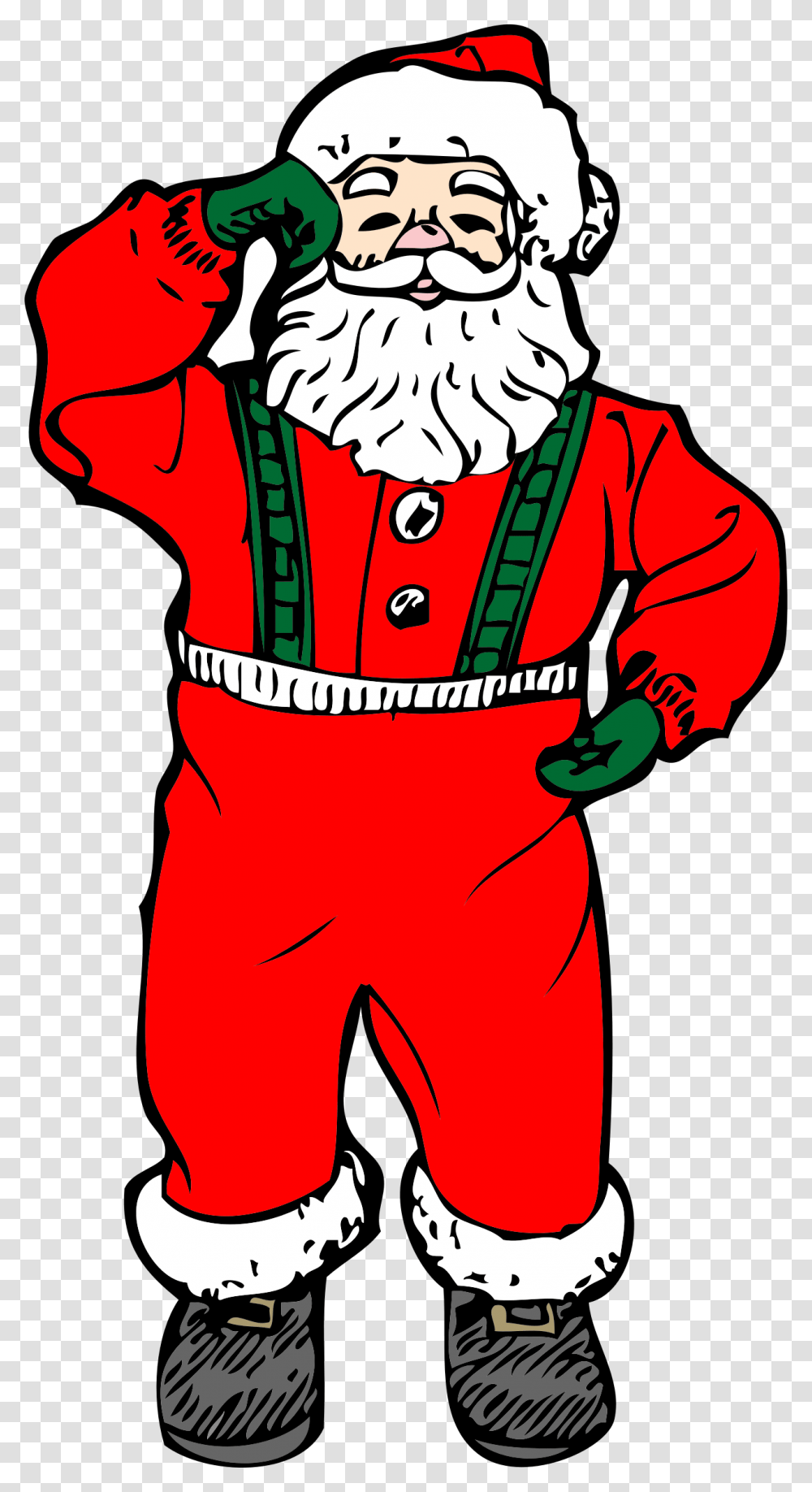 Free Santa Claus Clipart, Performer, Person, Human, Costume Transparent Png