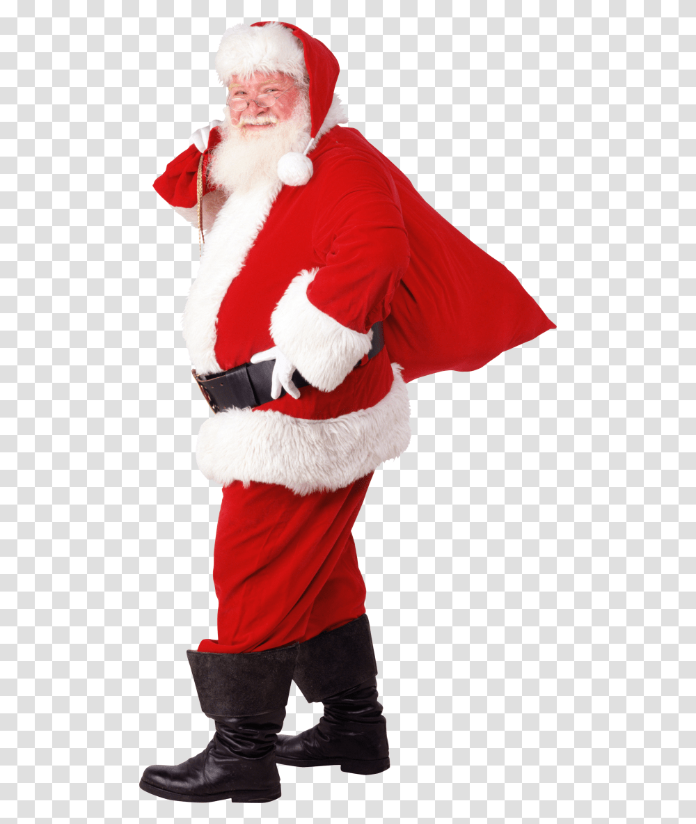 Free Santa Download Real Santa Claus, Person, Human, Apparel Transparent Png