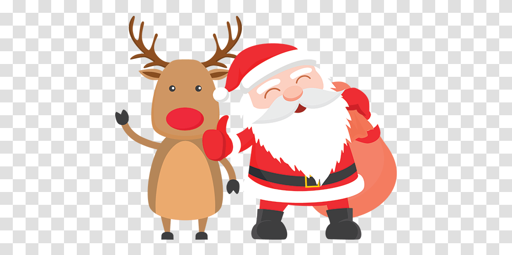 Free Santa Nativity Father Christmas And Reindeer, Person, Human, Face, Antler Transparent Png