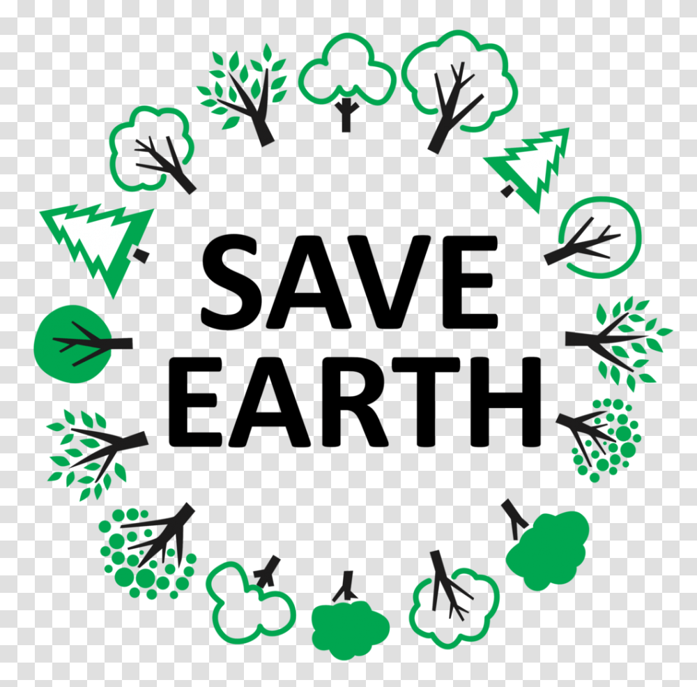 Free Save Earth With Background Save The Planet Vector, Green, Graphics, Text, Floral Design Transparent Png