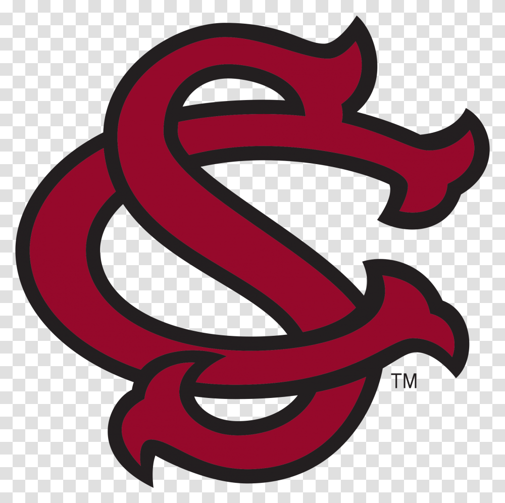 Free Sc Logo Cliparts Download South Carolina Gamecocks Baseball, Label, Text, Outdoors, Dragon Transparent Png