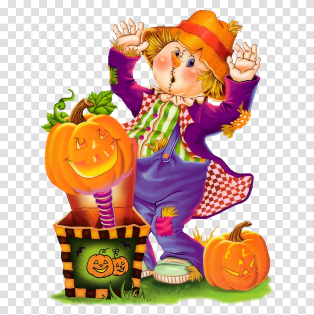 Free Scarecrow Clipart Halloween, Graphics, Leisure Activities, Toy, Floral Design Transparent Png