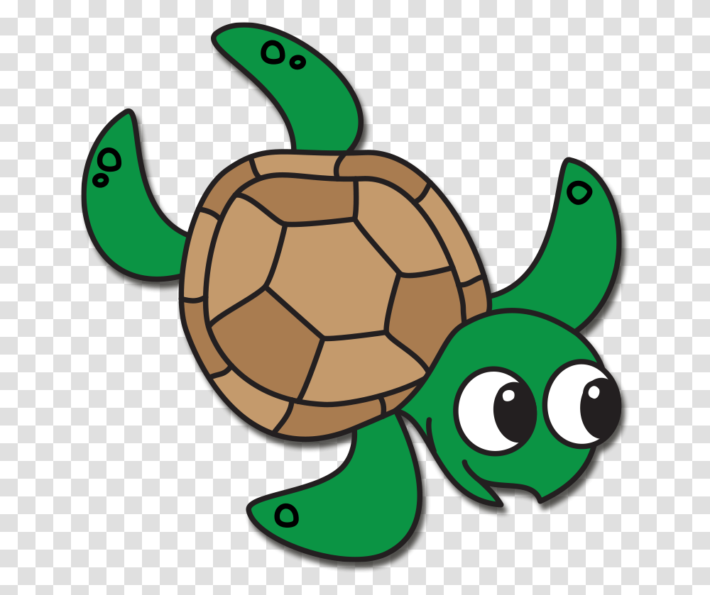 Free Sea Turtle Clipart Sea Turtle Tortoise Hd Sea Turtle Clipart, Soccer Ball, Football, Team Sport, Sports Transparent Png