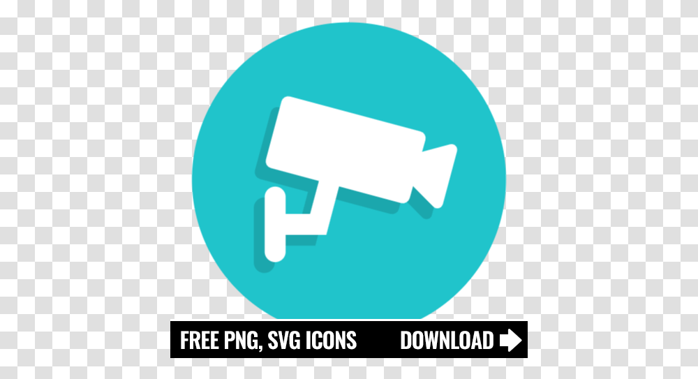 Free Security Camera Icon Symbol Youtube Icon Aesthetic, Text, First Aid, Weapon, Weaponry Transparent Png