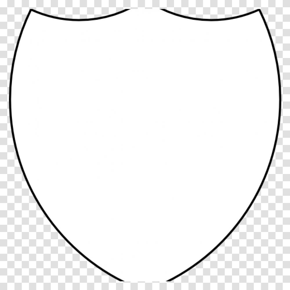 Free Shield Clipart Template Outline Shield Circle, Armor, Balloon Transparent Png