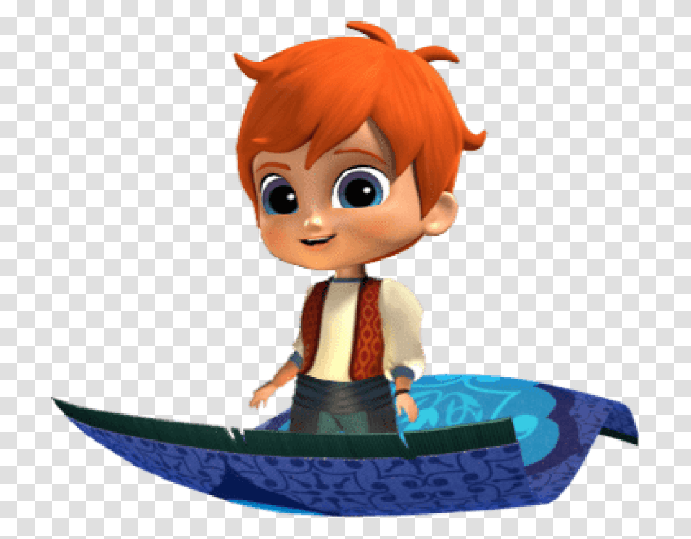 Free Shimmer And Shine Zac On Flying Carpet Zac From Shimmer And Shine, Toy, Doll, Figurine, Person Transparent Png