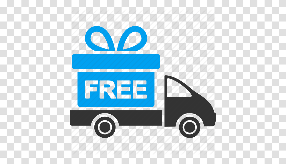Free Shipping Clipart Free Delivery Truck, Vehicle, Transportation, Van, Moving Van Transparent Png