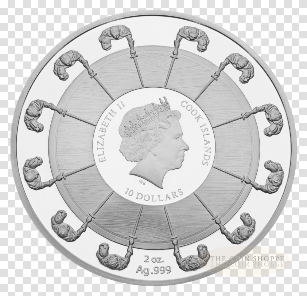 Free Shipping For Usa Amp Canada King Arthur Coin, Dish, Meal, Food, Money Transparent Png