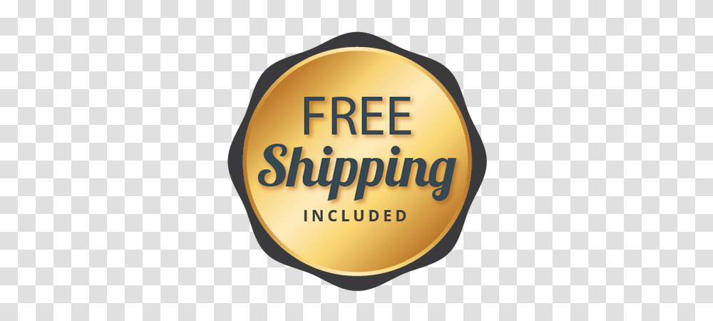 Free Shipping, Label, Advertisement, Poster Transparent Png