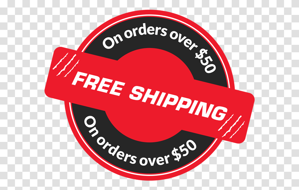 Free Shipping Mission Indy, Label, Logo Transparent Png
