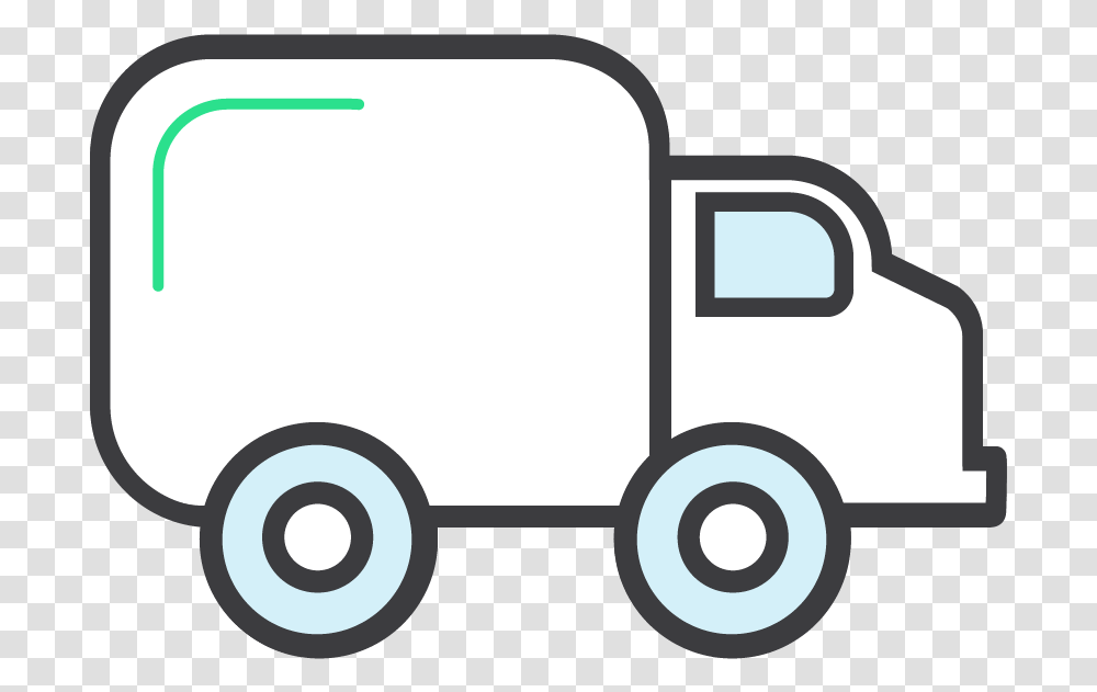 Free Shipping Returns, Van, Vehicle, Transportation, Caravan Transparent Png