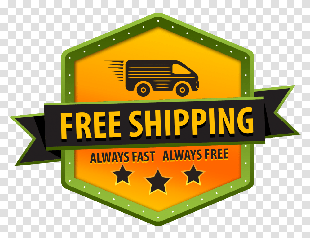 Free Shipping, Logo, Sign Transparent Png
