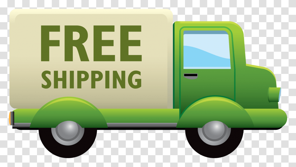Free Shipping Truck Icon, Van, Vehicle, Transportation, Moving Van Transparent Png