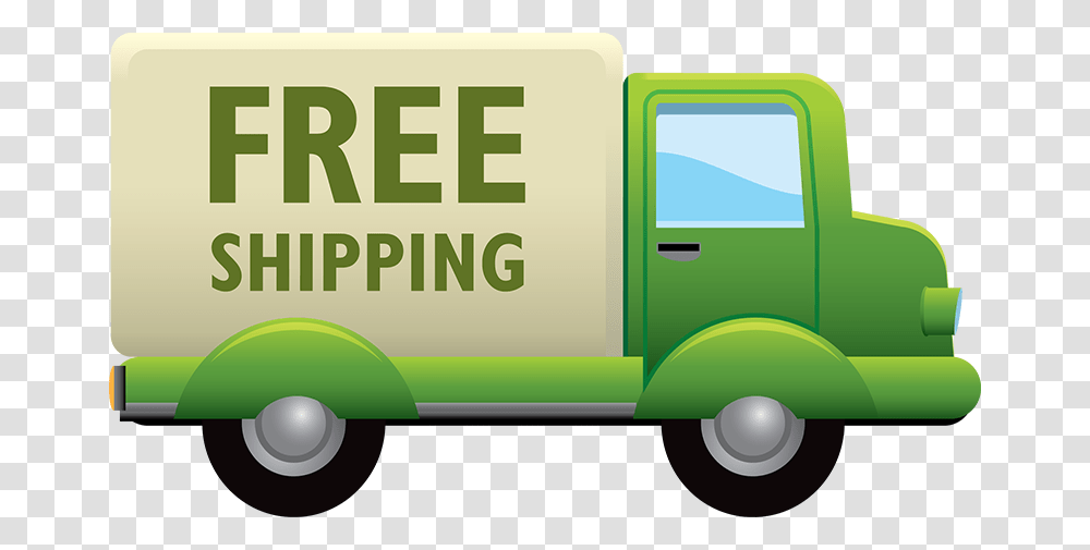 Free Shipping, Van, Vehicle, Transportation, Moving Van Transparent Png
