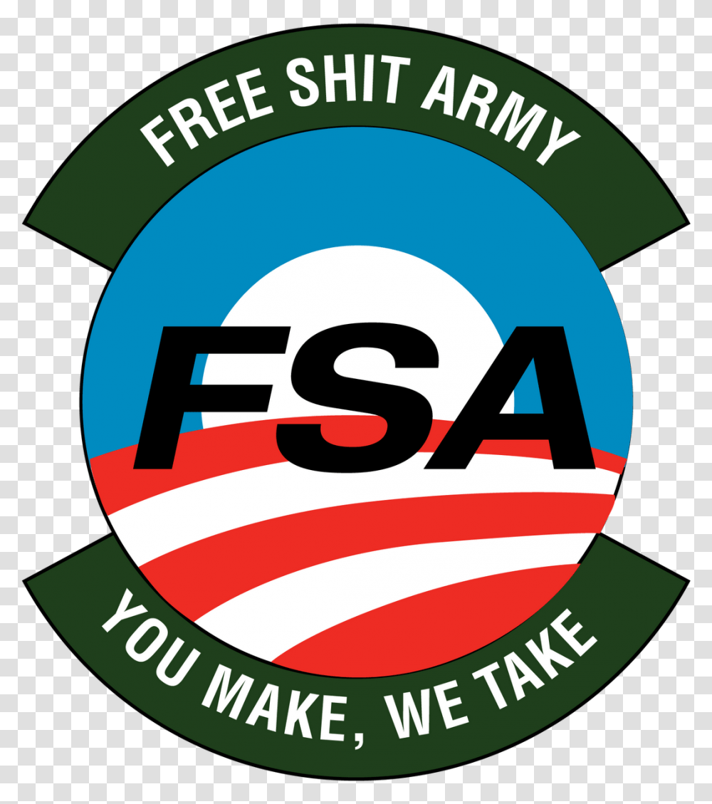 Free Shit Army, Label, Logo Transparent Png