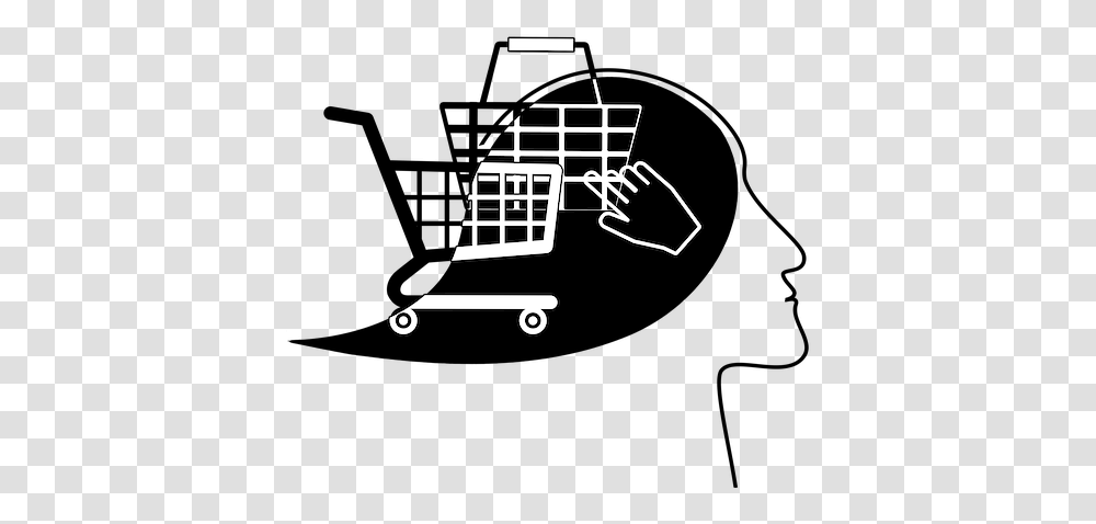 Free Shopping Cart Icon & Images Person, Stencil, Symbol, Text, Logo Transparent Png