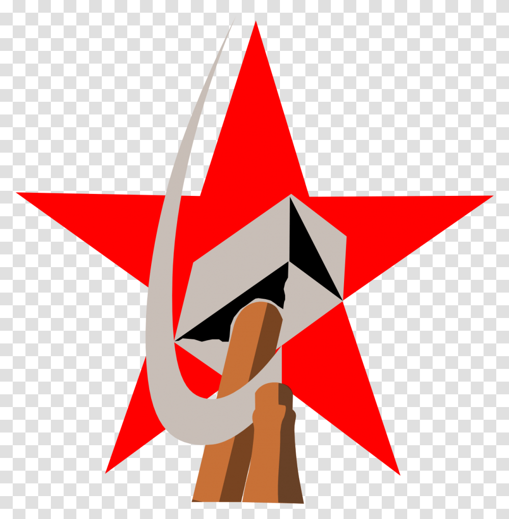 Free Sickle And Star Download Hammer And Sickle Symbol Background, Star Symbol, Dynamite, Bomb, Weapon Transparent Png