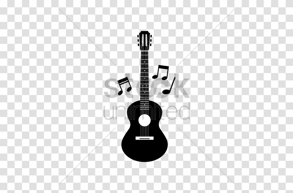 Free Silhouette Of Guitar Vector Image, Leisure Activities, Musical Instrument, Bass Guitar, Lute Transparent Png