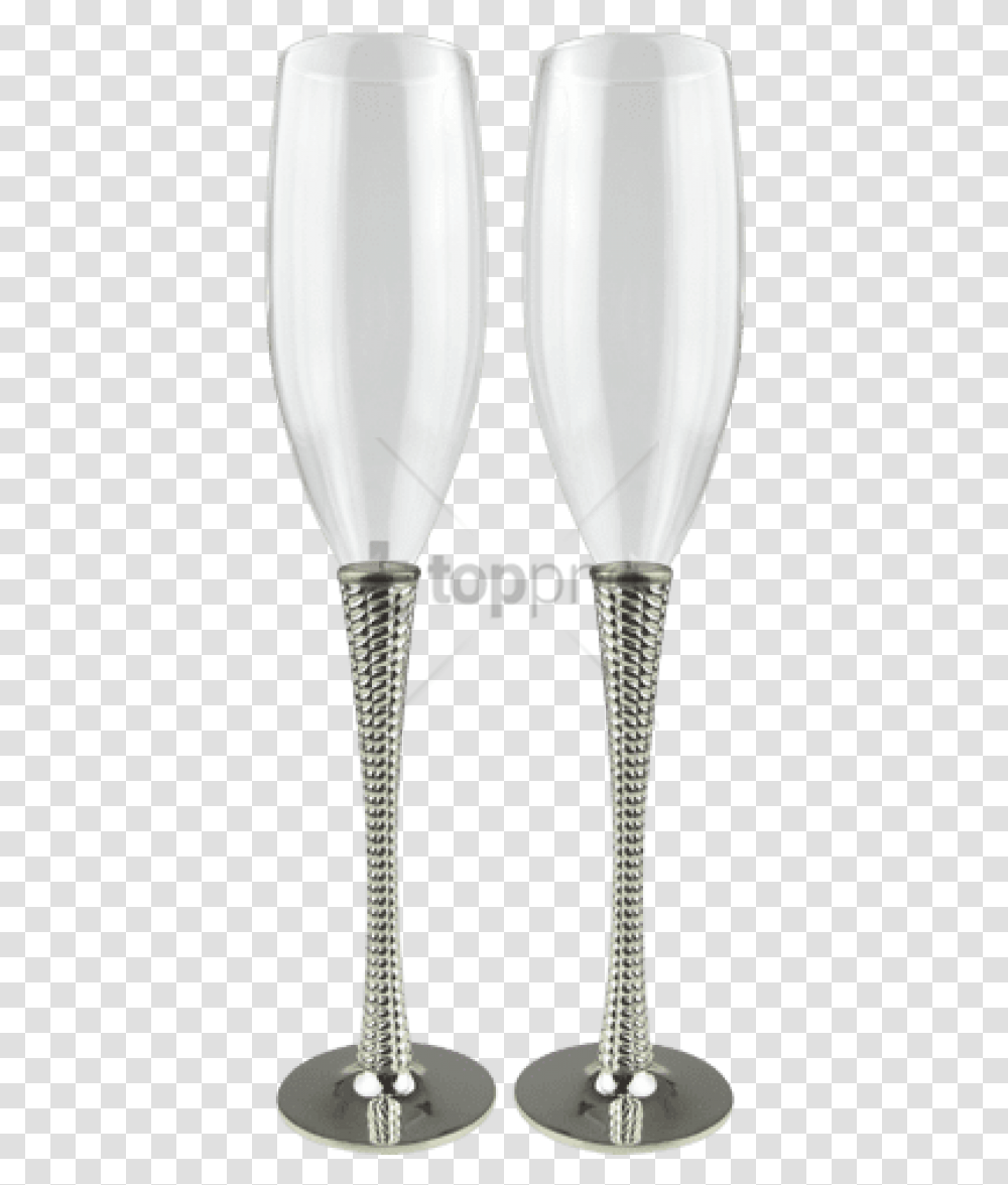 Free Silver Champagne Glass Image With Silver Wine Glass, Light, Mixer, Appliance, LED Transparent Png