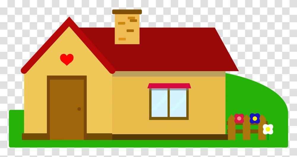 Free Simple House Clip Art Simple House Clipart, Housing, Building, Mailbox, Letterbox Transparent Png