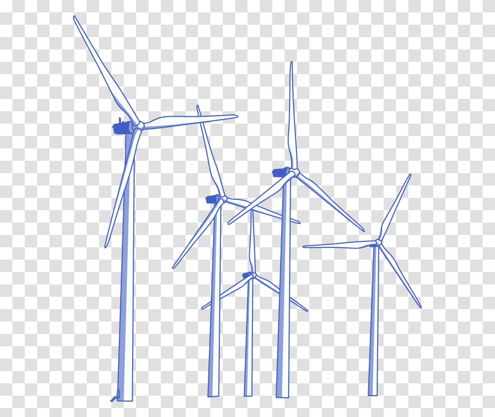 Free Simple Wind Turbines Cli Wind Turbine Clipart, Machine, Engine, Motor, Utility Pole Transparent Png