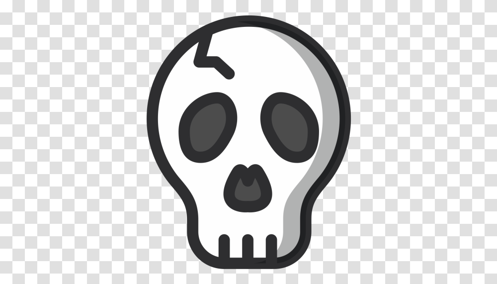 Free Skull Bone Evil Halloween Scary Icon Of Colored Scary Icon, Light, Lightbulb, Hand, Stencil Transparent Png