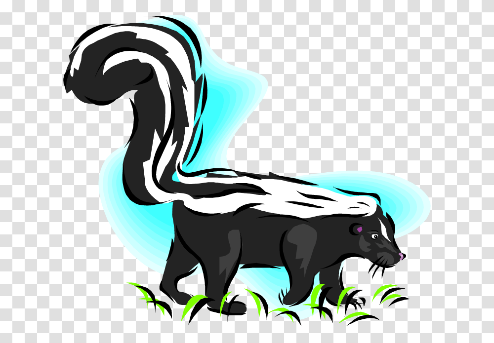 Free Skunk Clip Art Free Image, Animal, Wildlife, Mammal, Bird Transparent Png