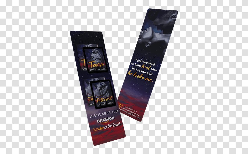 Free Small Bookmark Mockup, Paper, Poster, Advertisement Transparent Png