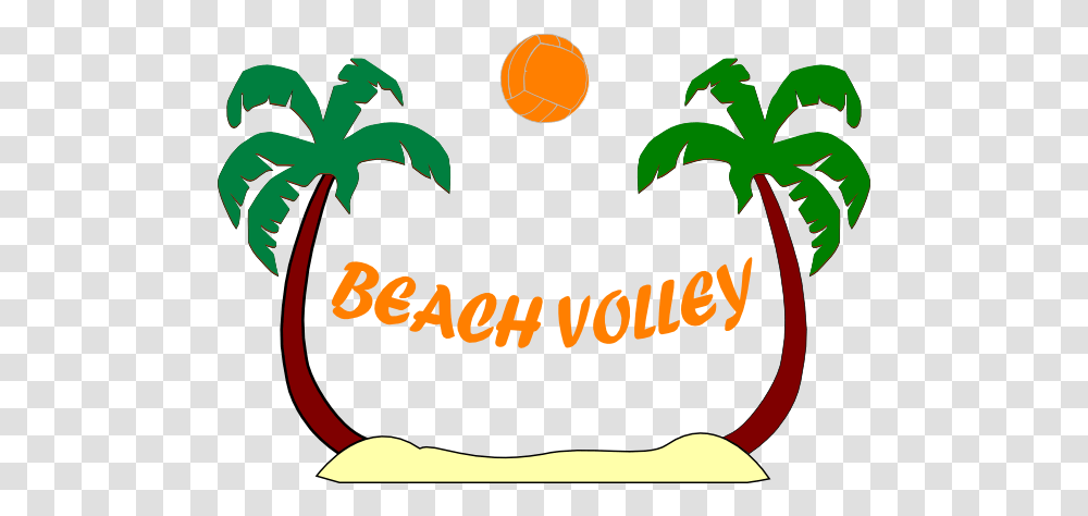Free Small Volleyball Cliparts Download Clip Art Silhouette Palm Tree Logo, Label, Text, Symbol, Plant Transparent Png