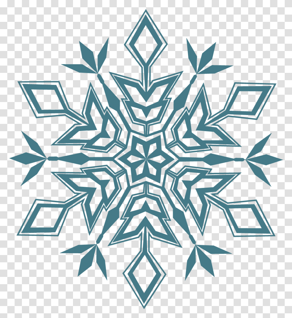 Free Snowflake Konfest Illustration, Rug, Pattern Transparent Png