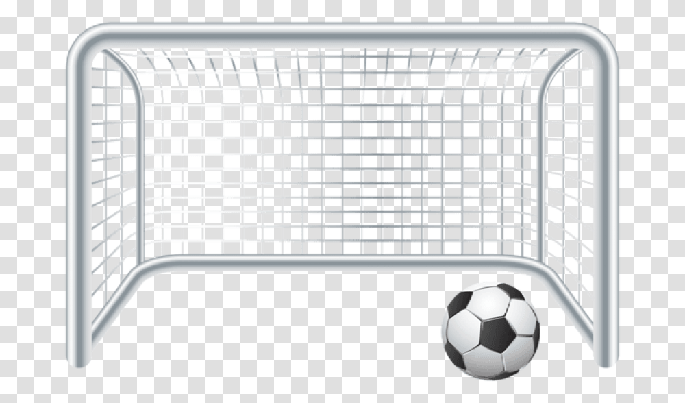 Free Soccer Ball And Goal Gate Images Soccer Goal Clipart, Football, Team Sport, Sports, Grille Transparent Png
