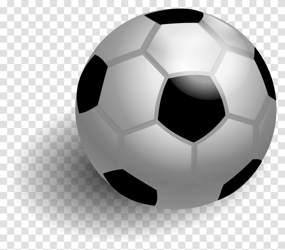 Free Soccer Ball With Shadow And Vector Clipart Soccer Ball With Shadow, Football, Team Sport, Sports Transparent Png