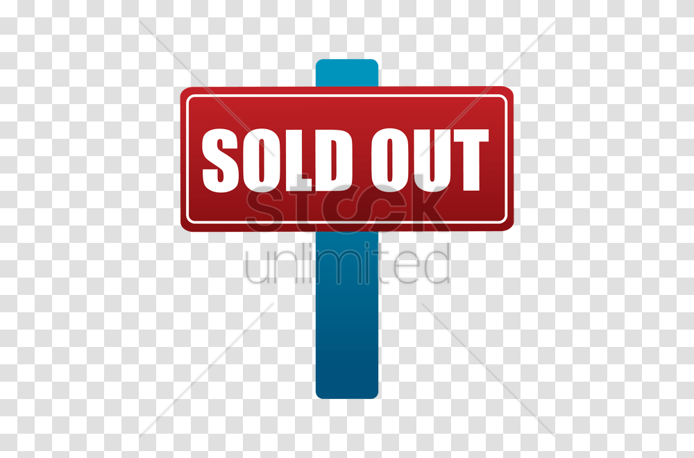 Free Sold Out Sign Board Vector Image, Road Sign, Stopsign Transparent Png