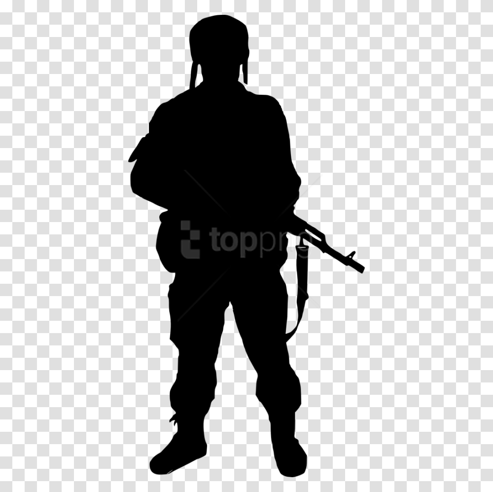 Free Soldier Silhouette Soldier Army Silhouette, Ninja, Person, Human, Hunting Transparent Png