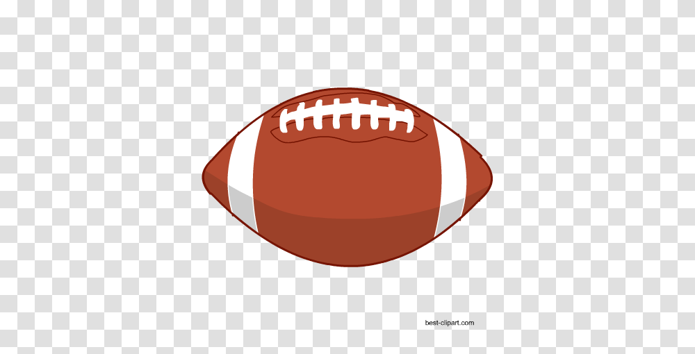 Free Sports Balls And Other Sports Clip Art, Rugby Ball, Field Transparent Png