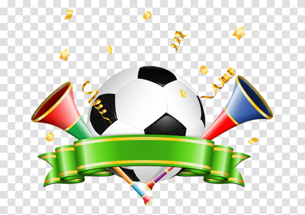 Free Sports Clipart Football Decoration, Soccer Ball, Team Sport, Advertisement Transparent Png