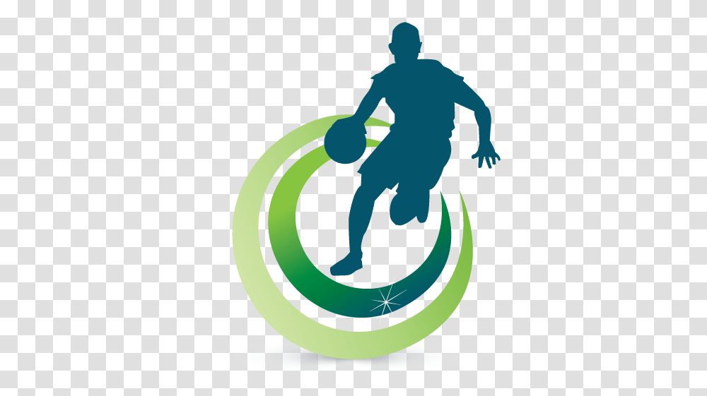 Free Sports Logo Maker Online Basketball Logo Template Basketball Player Silhouette, Person, Human, Bowling, Hook Transparent Png