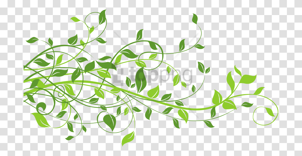 Free Spring Border Image With Spring Leaves Clipart, Leaf, Plant, Green, Floral Design Transparent Png