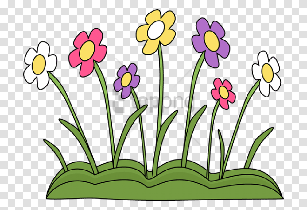 Free Spring Season Clipart Image With Spring Flowers Clip Art, Floral Design, Pattern, Tiara Transparent Png