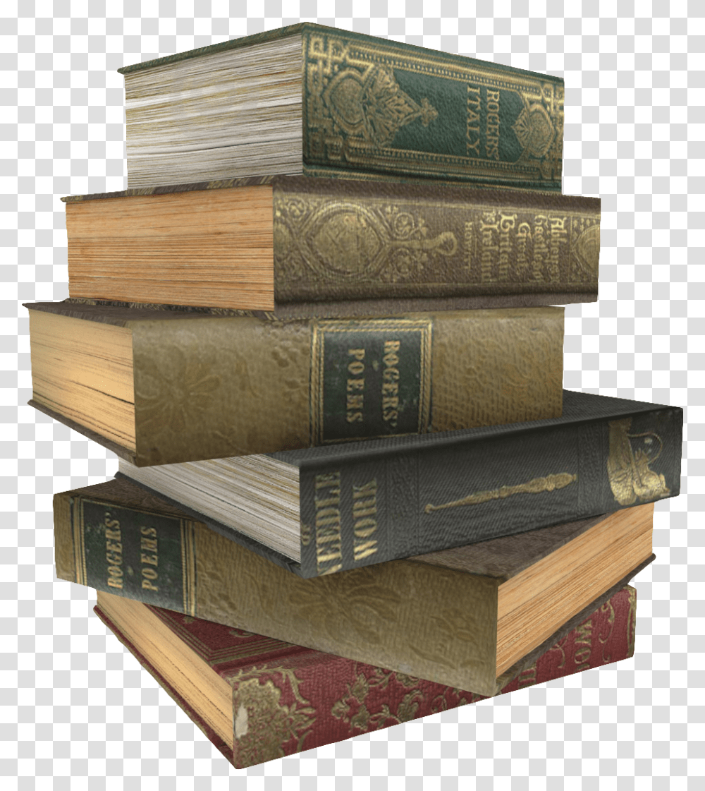 Free Stack Of Books, Novel, Wood, Box Transparent Png