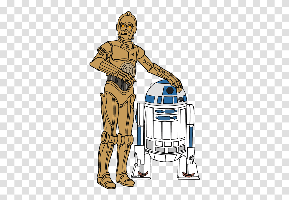 Free Star Wars Clip Art, Person, Statue, Sculpture, Architecture Transparent Png